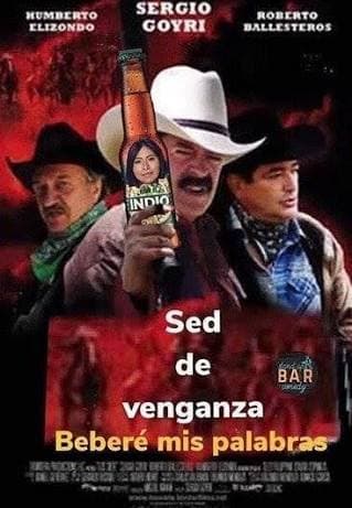 Habrá que ver si se bebe sus palabras de una vez.