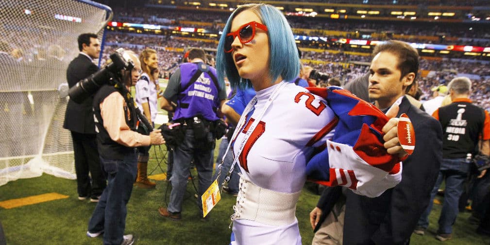 Katy Perry, lista para el Super Bowl XLIX