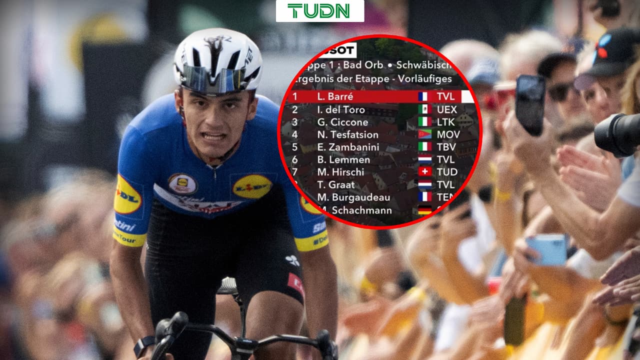 Vuelta a Alemania 2026: Del Toro pierde liderato a pesar del podio