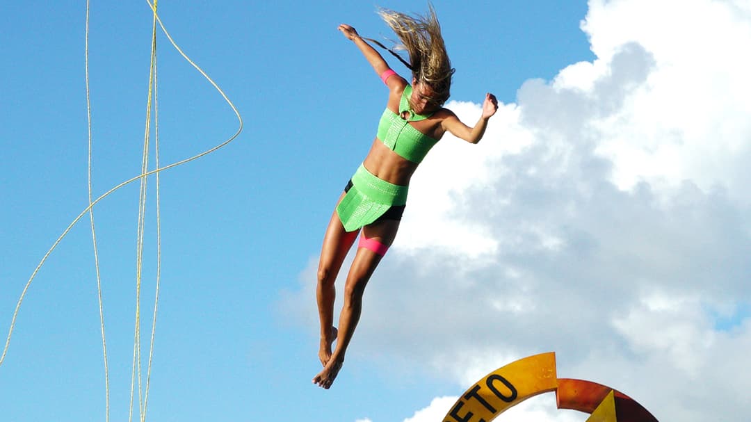 Se ve bien hasta cuando va por los aires.