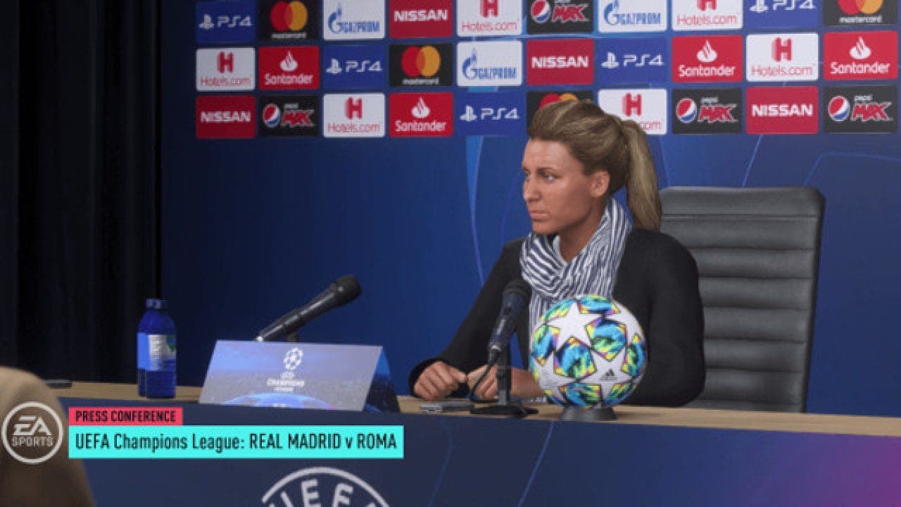 FIFA 20 no sólo incluye equipos de futbol femenil (aunque en menor cantidad que el año pasado). También puedes ser una mujer en el modo manager.