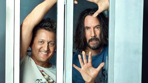 Bill y Ted 3: Otros que también regresan son este par de amigos, parece que de nuevo será el año de Keanu Reeves.