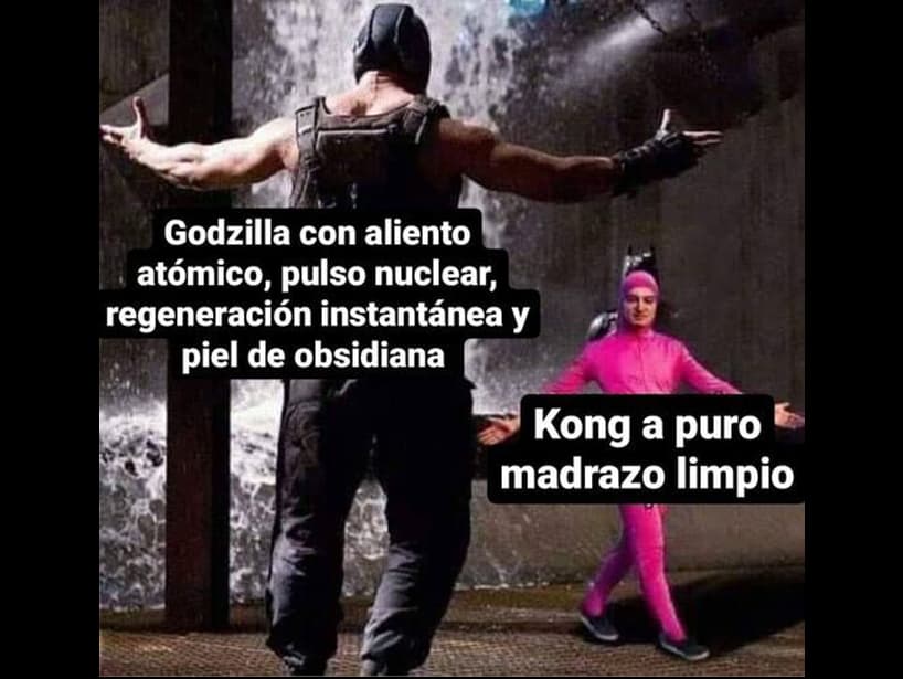 Viéndolo así, Kong está en desventaja.
