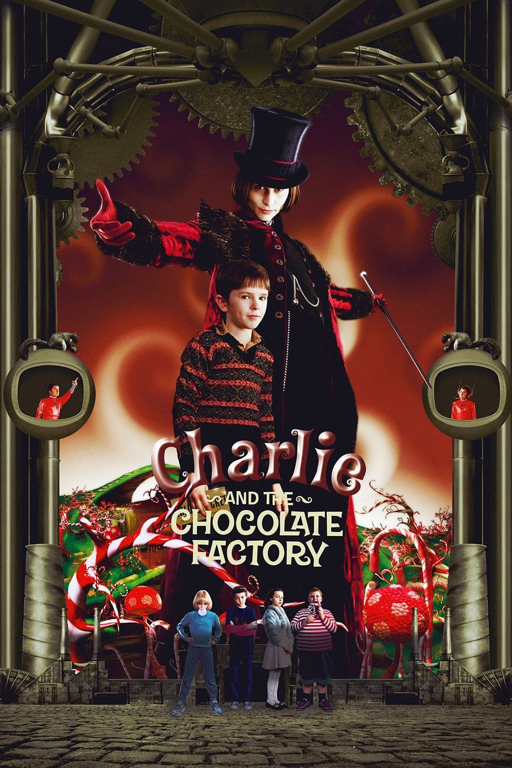 Ya sabemos que no es un niño, pero Johnny Depp encarnó a Willy Wonka, quien organiza el sorteo del boleto dorado para buscar un heredero tras encontrar una cana en su cabello.