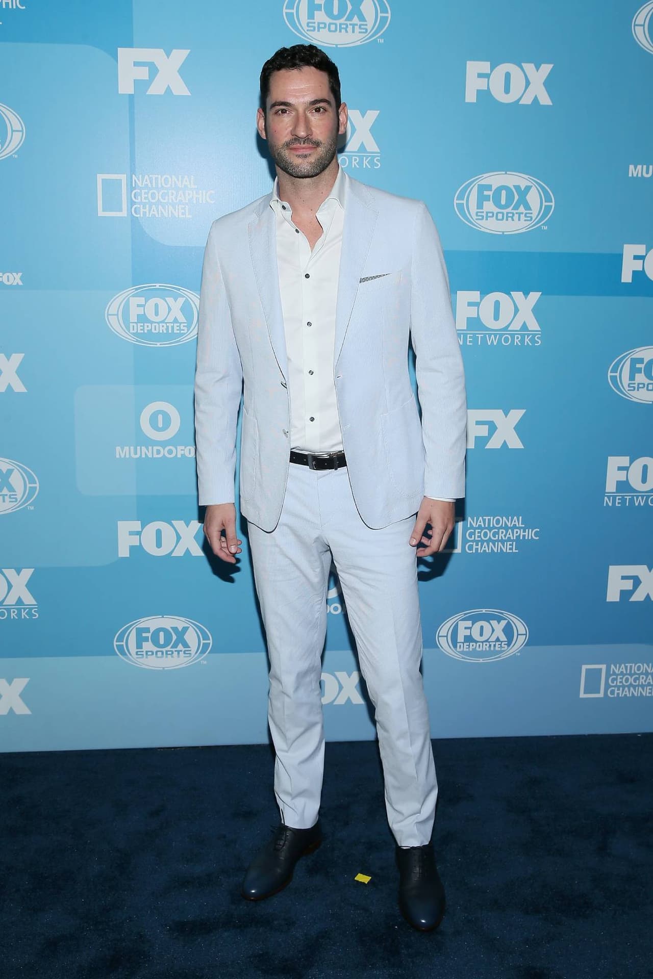Tom Ellis en el evento de programación de FOX en mayo de 2015.