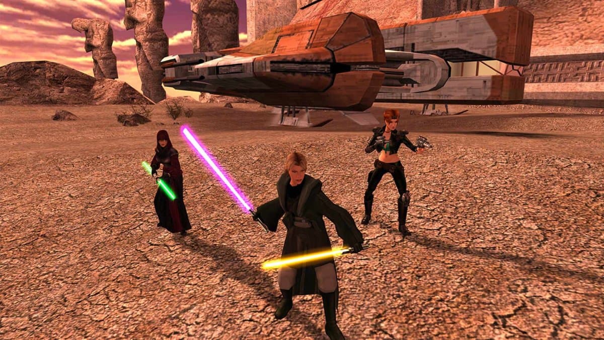 Así lucía el antiguo Knights of the Old Republic