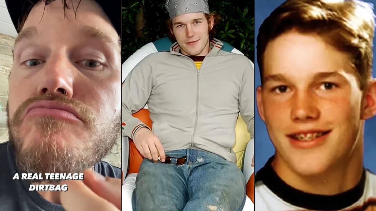 Chris Pratt comparte en Instagram flashback de cuando era adolescente