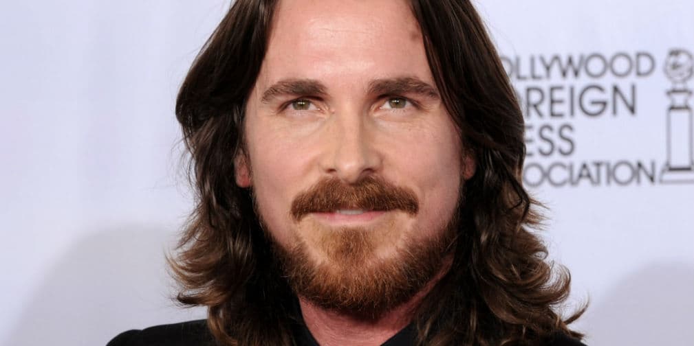 10. Christian Bale: El actor que da vida a Batman es otro que con barba suman puntos a su atractivo viril.