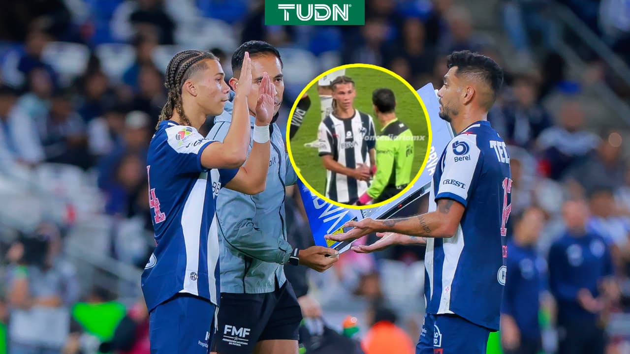 El gesto de César Ramos con Paxon Ruffin tras su debut con Monterrey