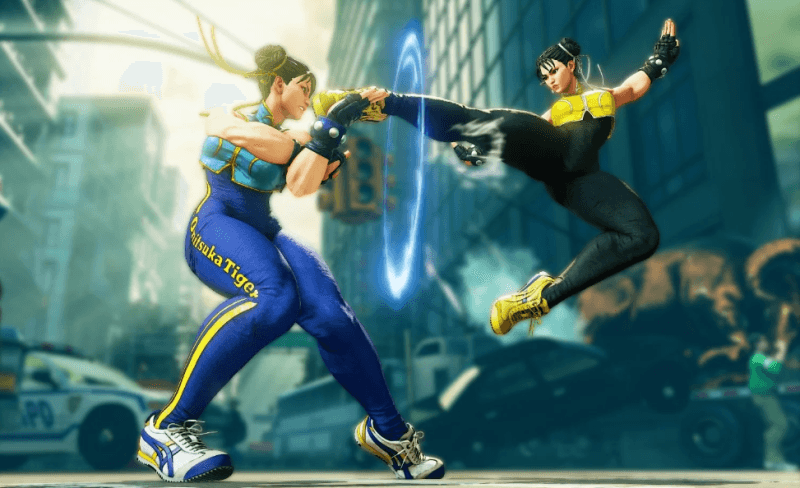 Cada par incluye un código para bajar en Street Fighter V un skin que te permita jugar con Chun Li usando estos modelos.