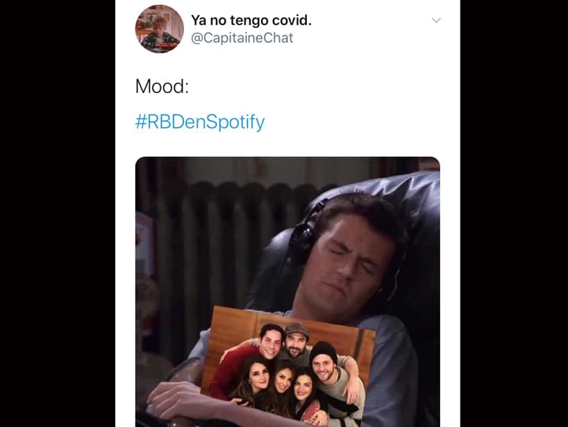 Otros más se quedaron escuchando todo el repertorio de RBD para dormir.