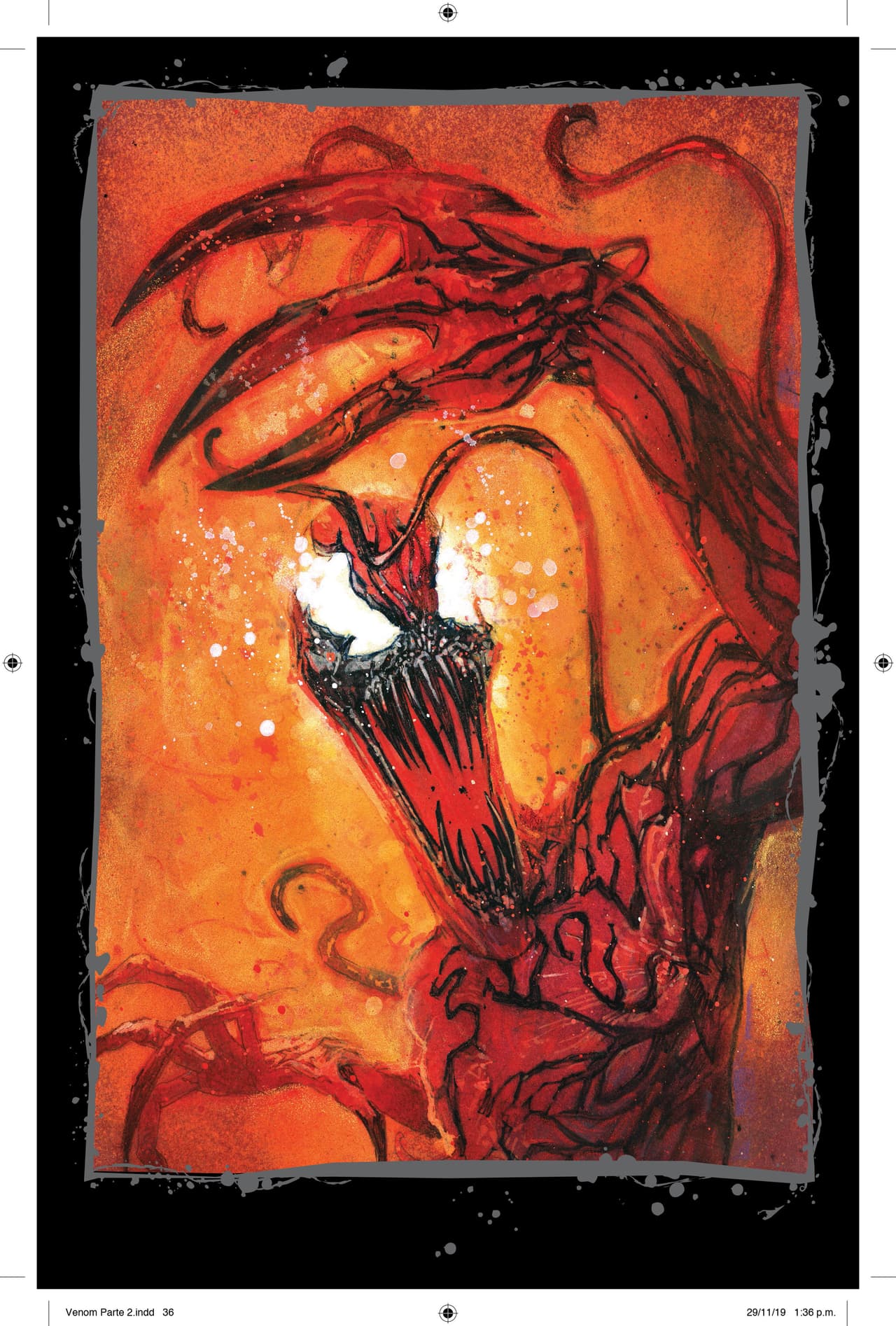 'Venom: Culto a Carnage' salió a finales de 2019 y es una historia desquiciada, como su protagonista, infestada con imágenes demenciales.