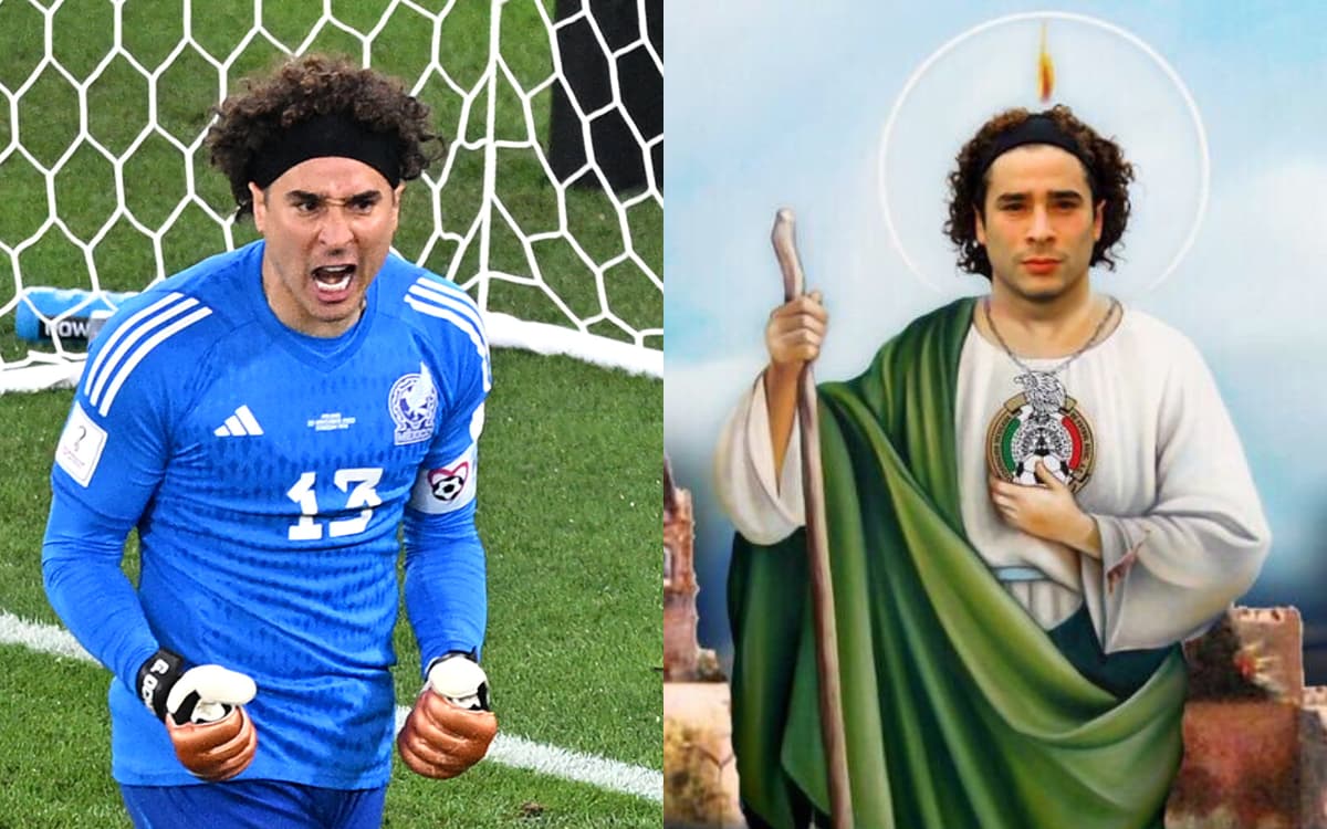 Ochoa para penal de Polonia y lo convierten en héroe nacional con memes