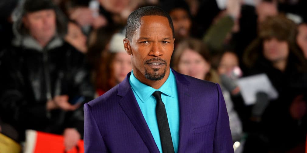 1. Jamie Foxx: Rescató a un hombre que estaba atrapado dentro de una camioneta en llamas.