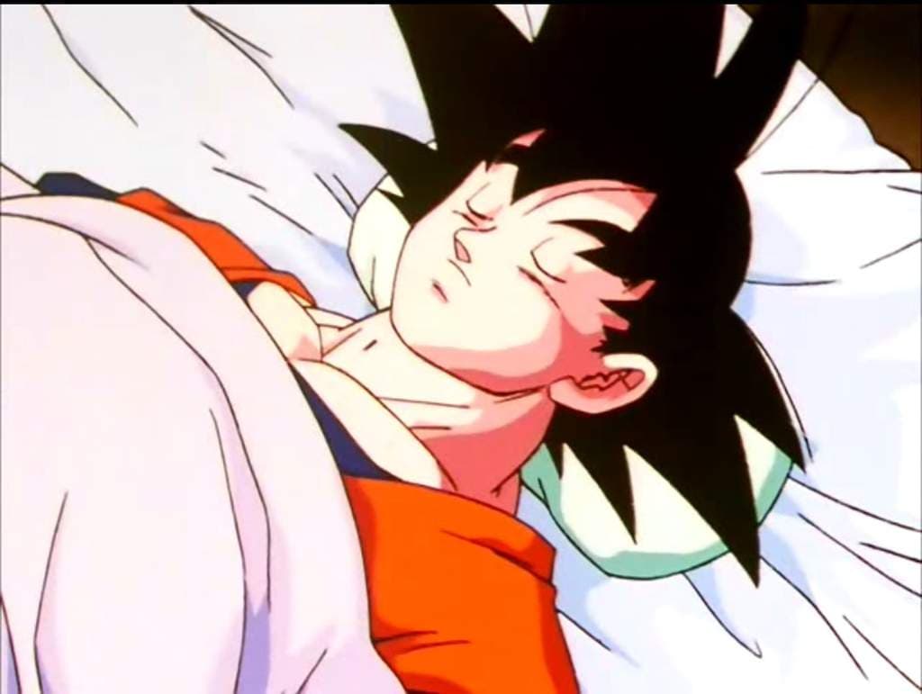 Goku revivió para pelear contra Vegeta, después le ganó a Freezer y se fue al planeta Yadrat. Cuando regresó a la Tierra, se encontró con Trunks del futuro (quien mató a Freezer y su padre, King Cold). El hijo de Vegeta le da un medicamento a Kakarotto para que no muera de una enfermedad cardiaca (como sucede en su futuro).
