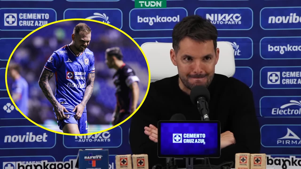 Larcamón adelanta cambios en Cruz Azul por esta razón