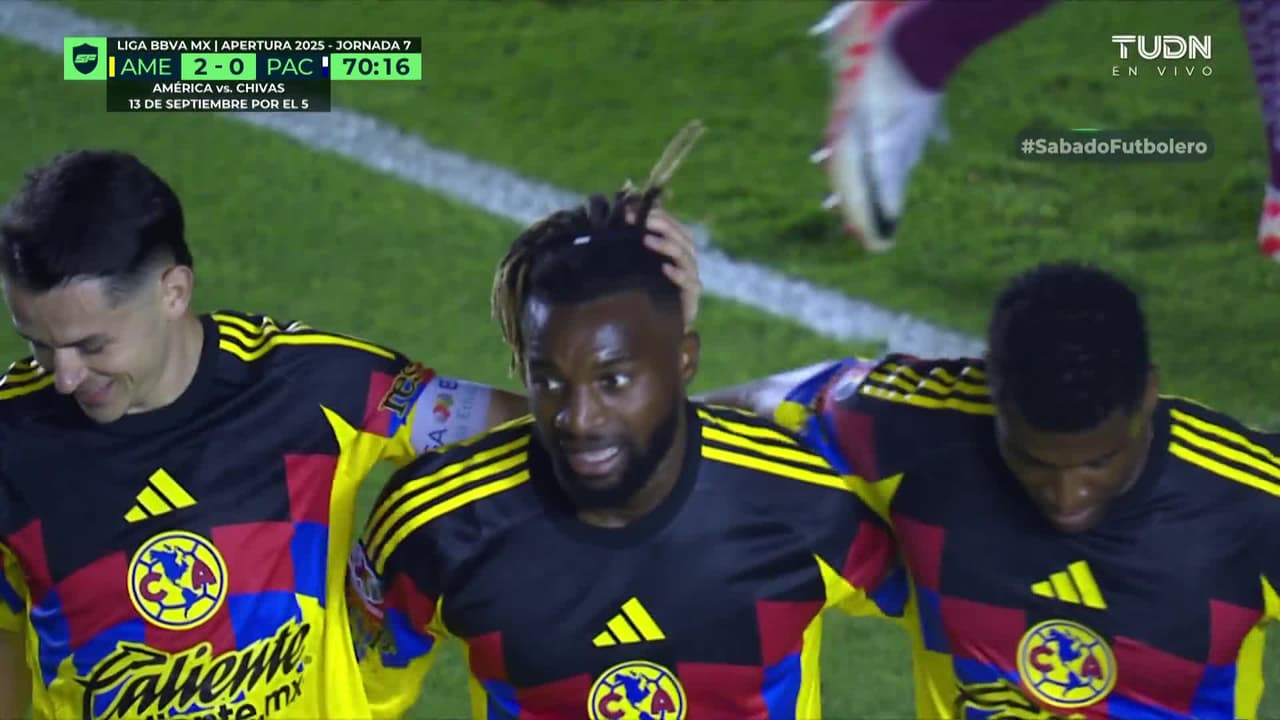 ¡Tremendo gol de Saint-Maximin da el triunfo al América vs. Pachuca!