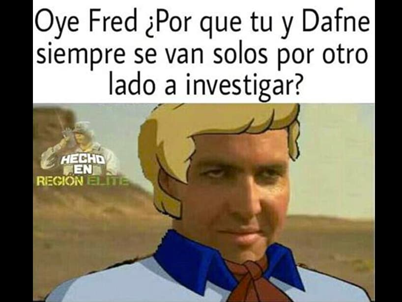 Parece que ‘Fred’ y ‘Dafne’ pasaban mucho tiempo juntos investigando a los supuestos fantasmas.