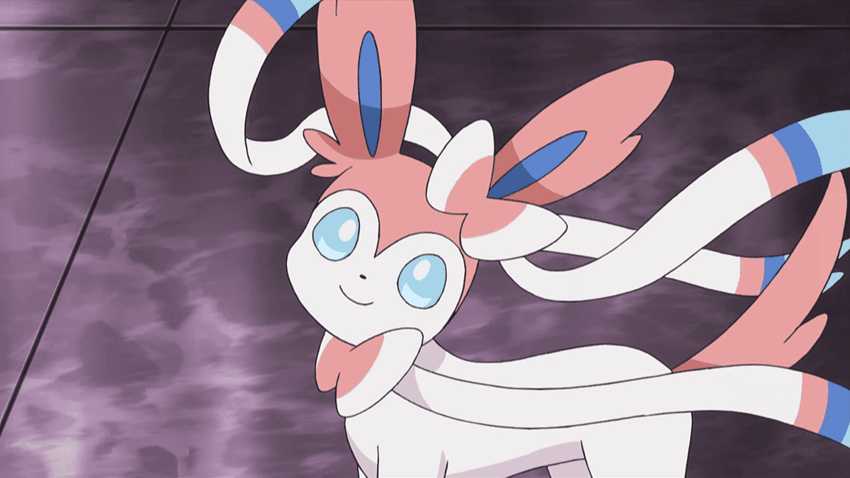 Sylveon, con su dulzura, logró estar en el sexto sitio.