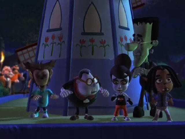 En el episodio ‘Pesadilla en Retroville’ de ‘Jimmy Neutron’, el famoso niño genio convierte a sus mejores amigos en monstruos para pedir dulces, pero las cosas se complican cuando ellos descubren que tienen poderes ocultos.
