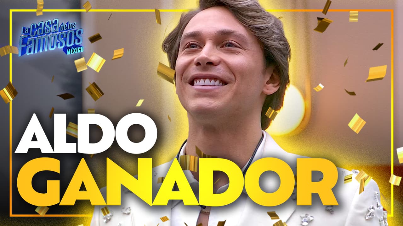Aldo De Nigris gana la tercera temporada de La Casa de los Famosos México