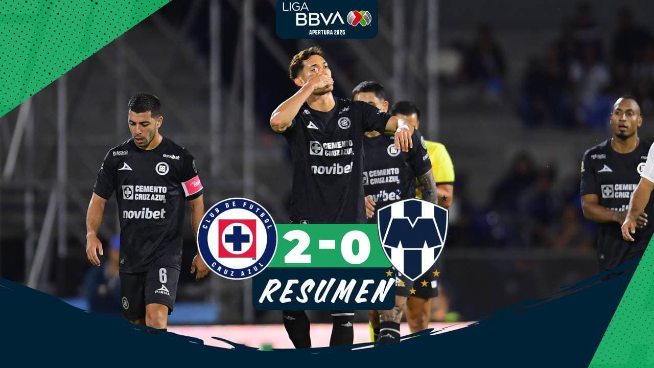 Cruz Azul aspira al liderato tras vencer a Rayados