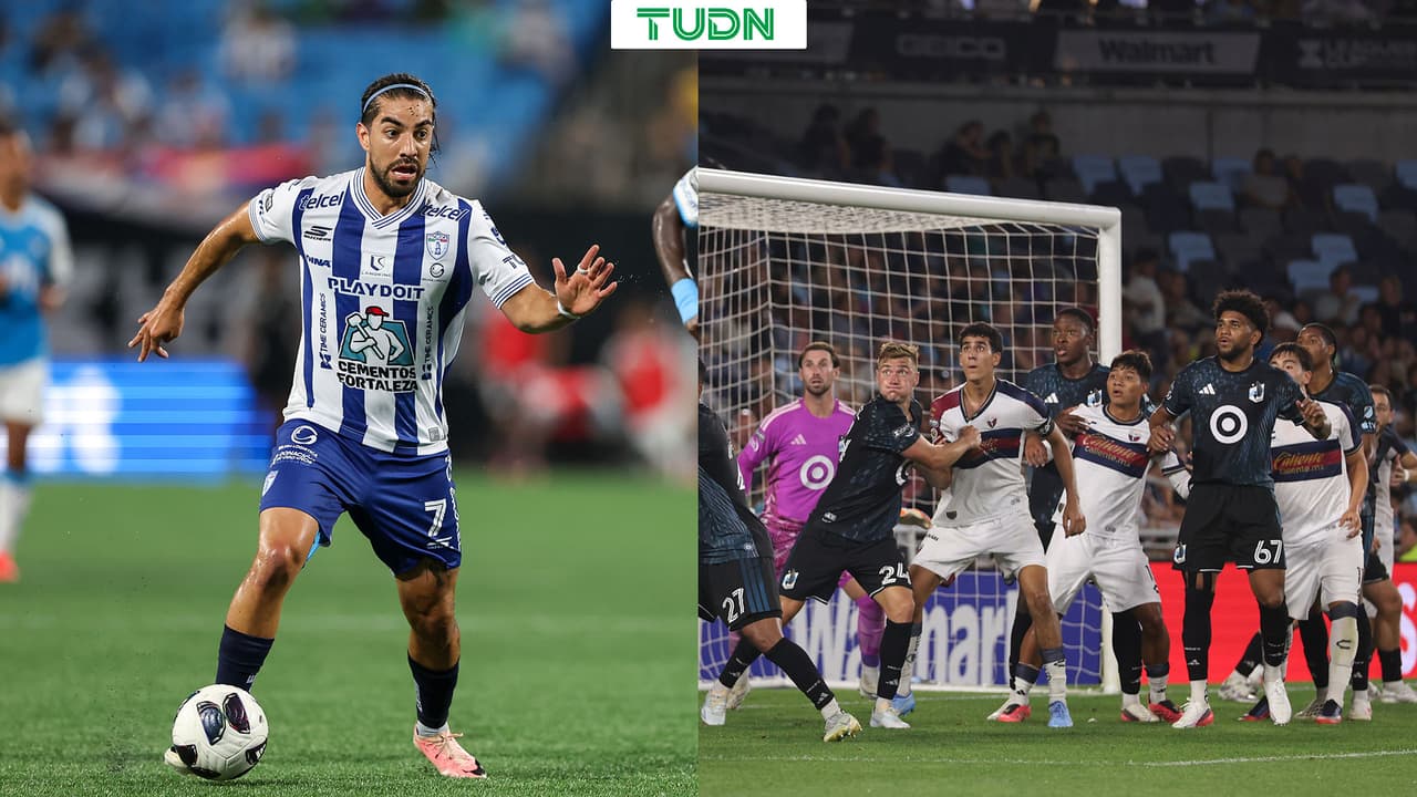 Pachuca y Atlante se despiden de Leagues Cup con caras muy distintas