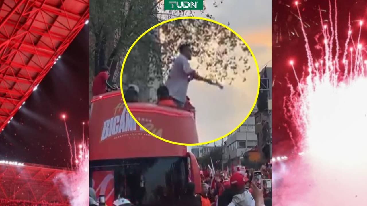 ¡Vega regala cervezas en desfile del campeón!