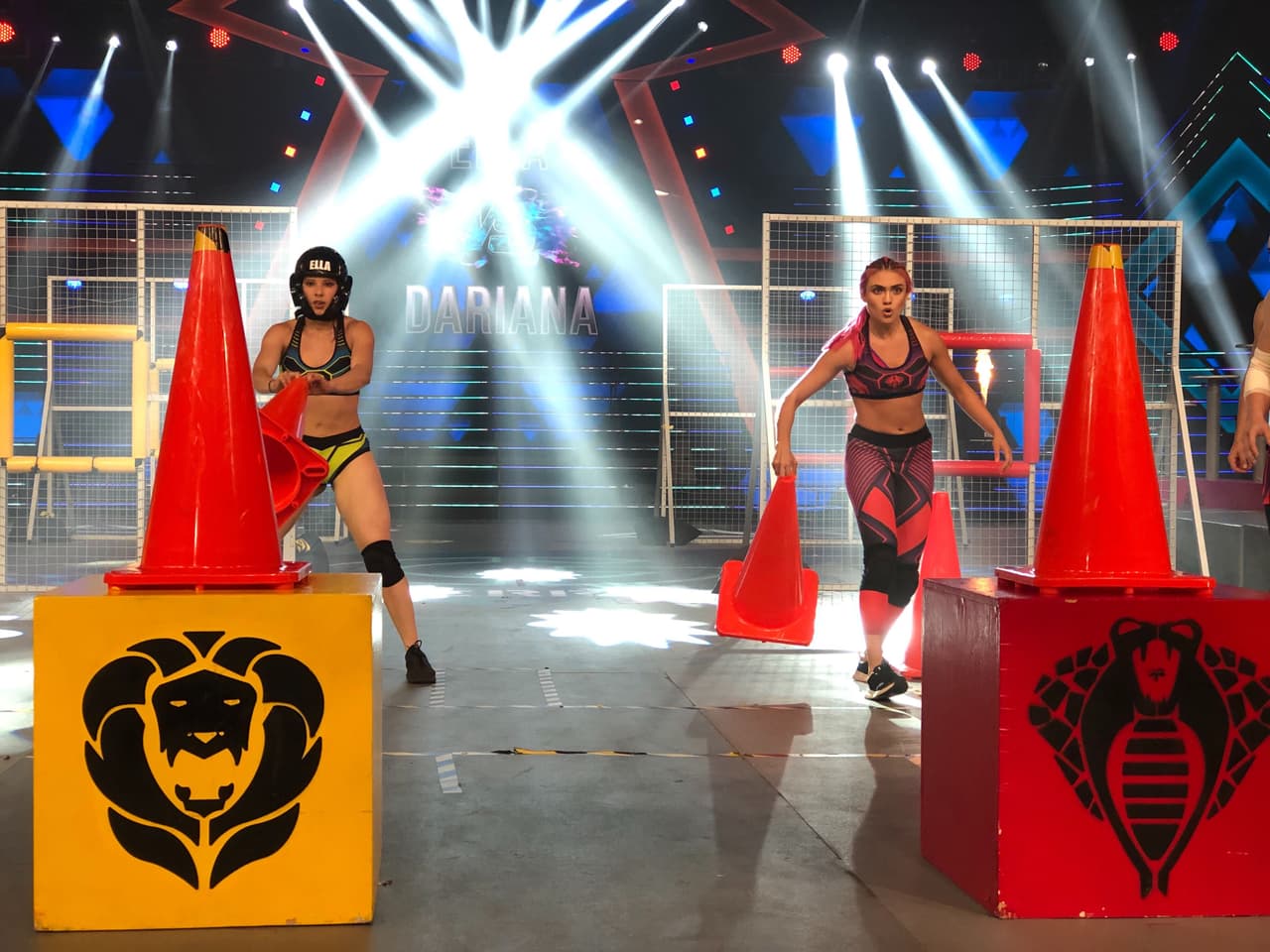 En el round final, Dariana venció a Ella, pero el circuito lo ganó el equipo de Leones.
