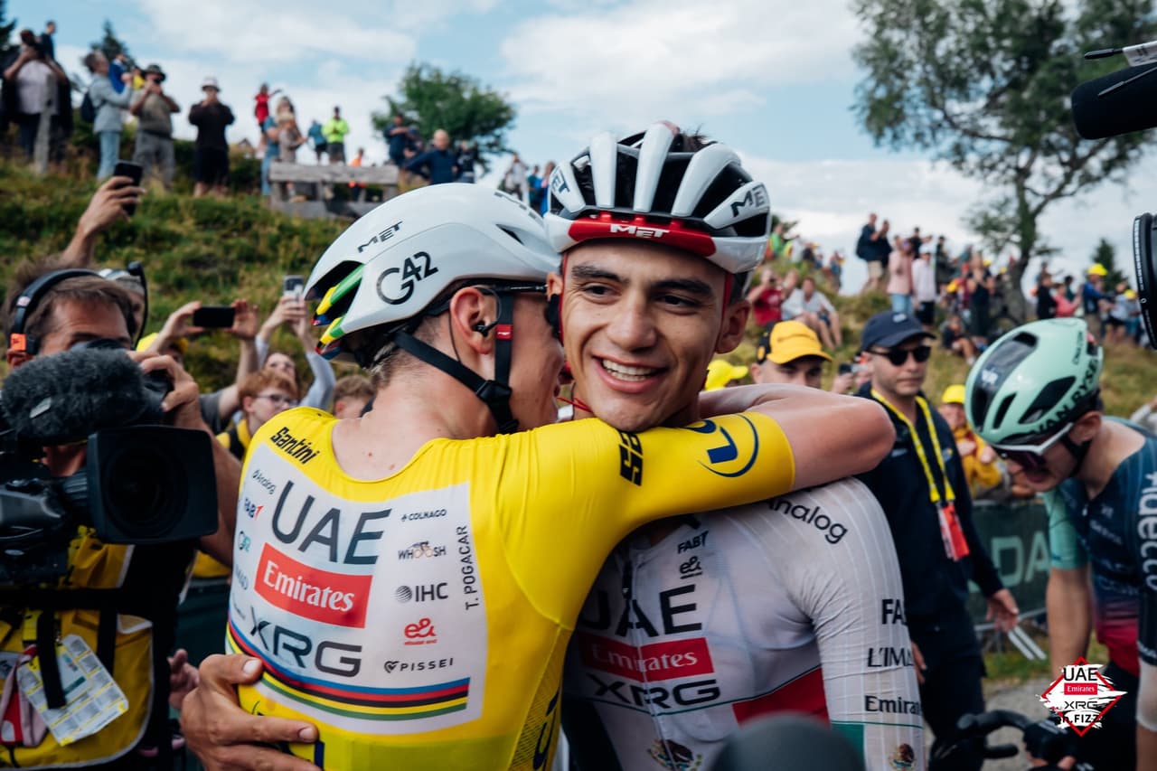 Caída, podio en la etapa e Isaac del Toro ya es tercero en el Tour de Francia