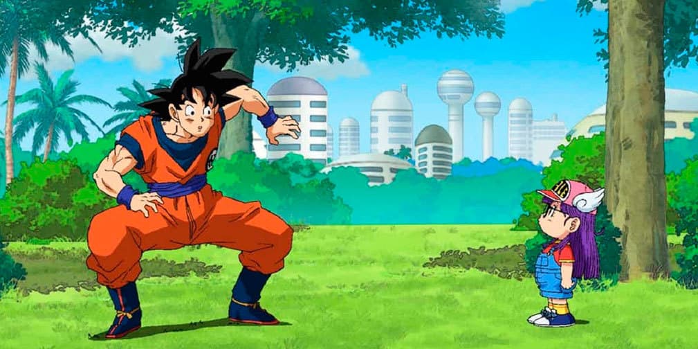 Arale Norimaki además de ser gran amiga es muy, muy fuerte.