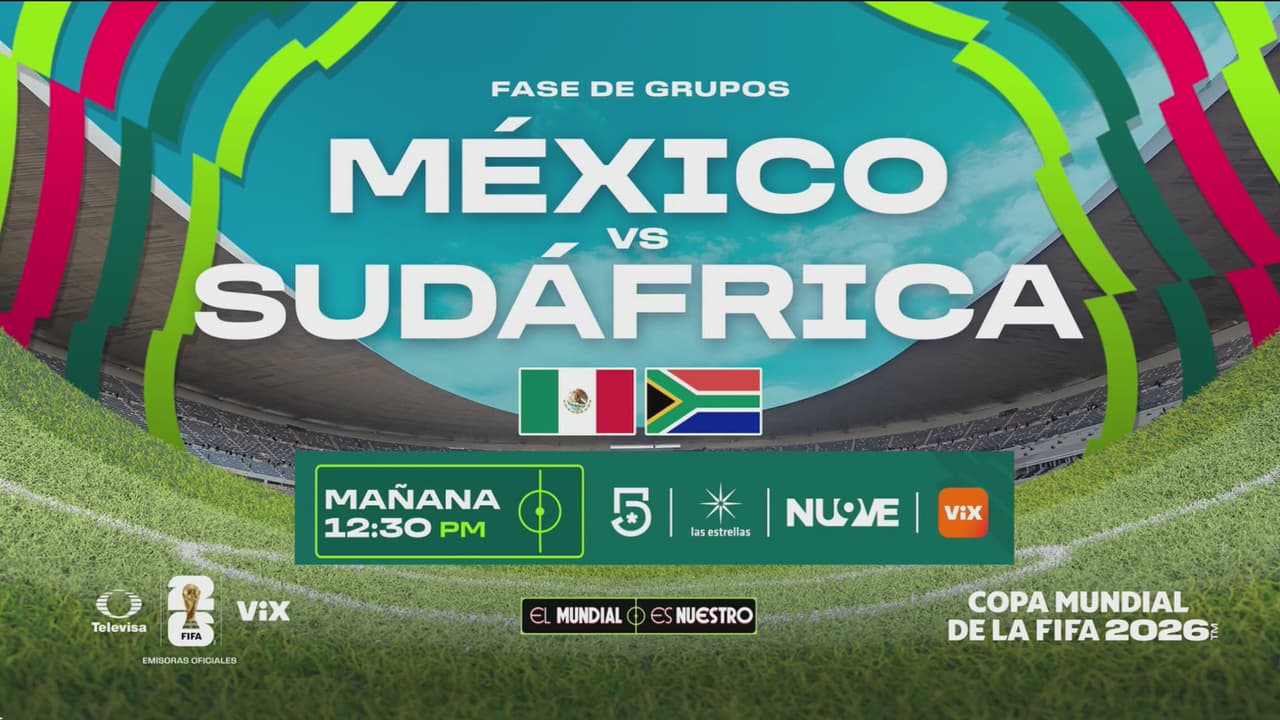¡Mañana el Mundial 2026 es nuestro!