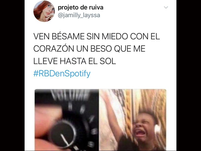 Otra fan recordó uno de los fragmentos de ‘Bésame sin miedo’.