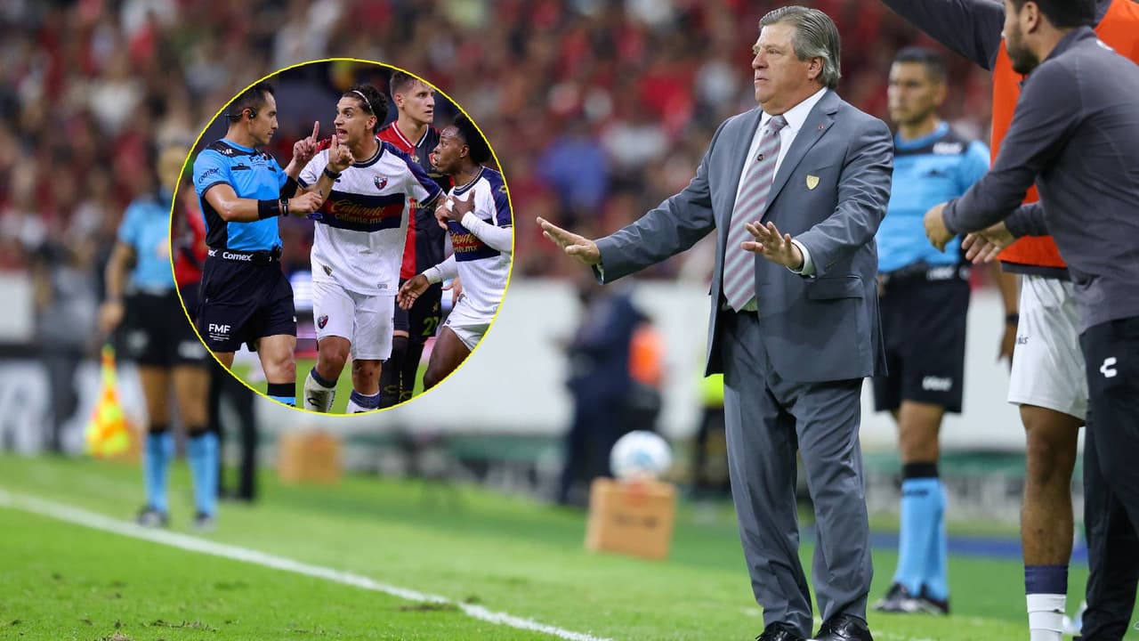 Sorprende Miguel Herrera al guardarse las quejas por arbitraje para después
