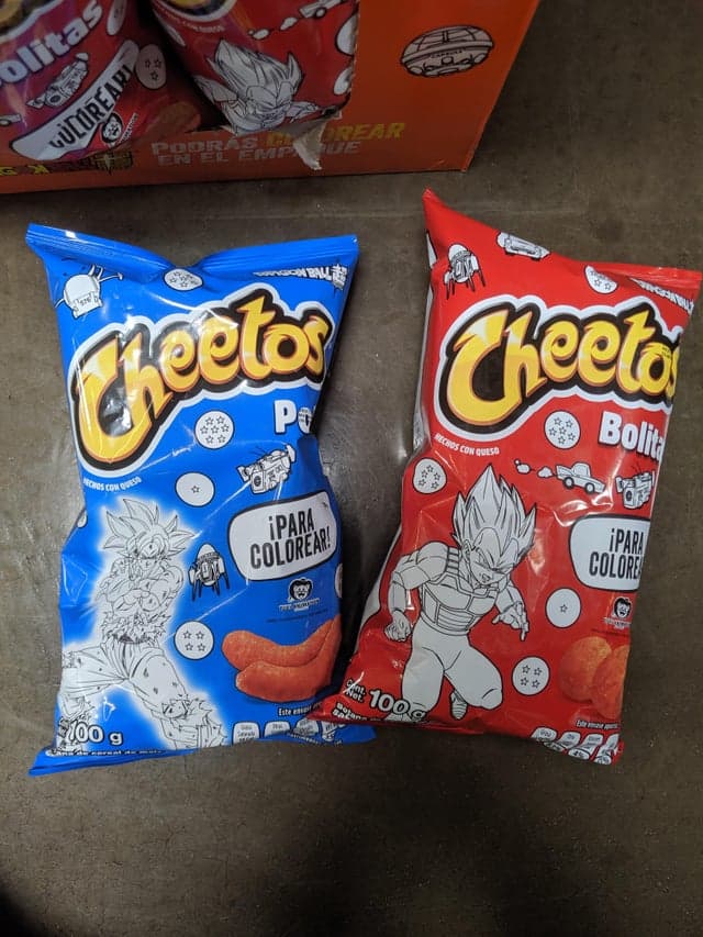 Cheetos Dragon Ball