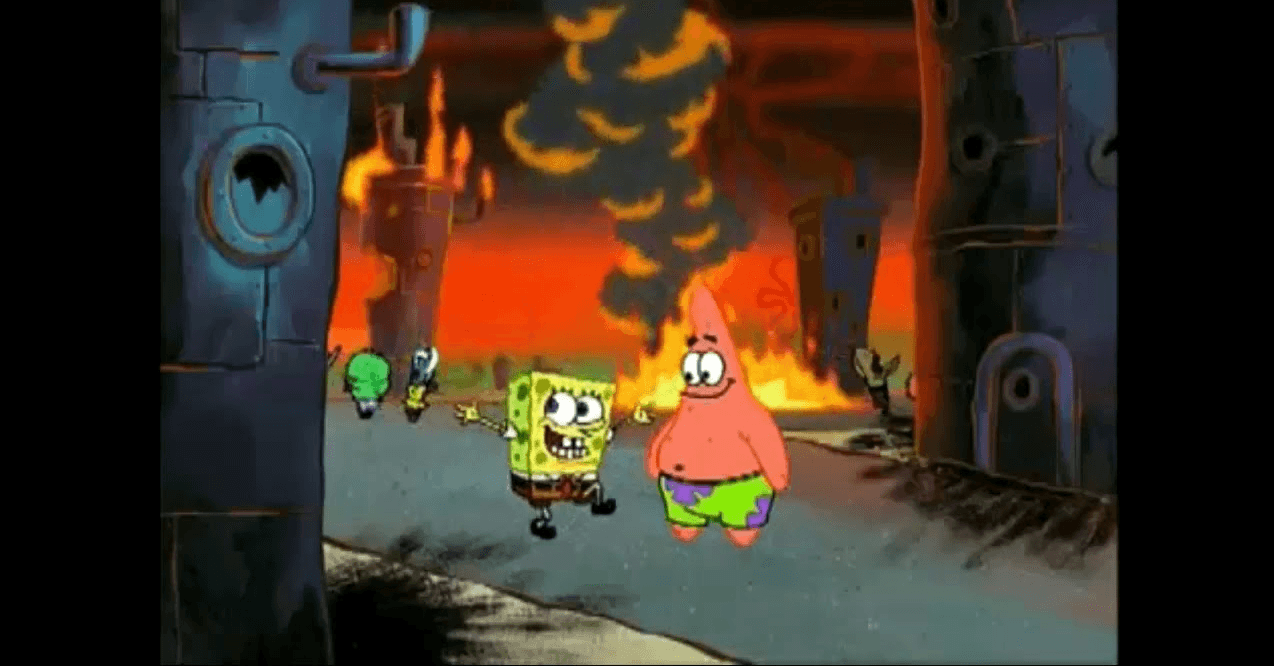 ¿Hay algo más caótico que salvar la ciudad? Una de las lecciones que nos dejó Bob Esponja es que, en efecto, puede que no.