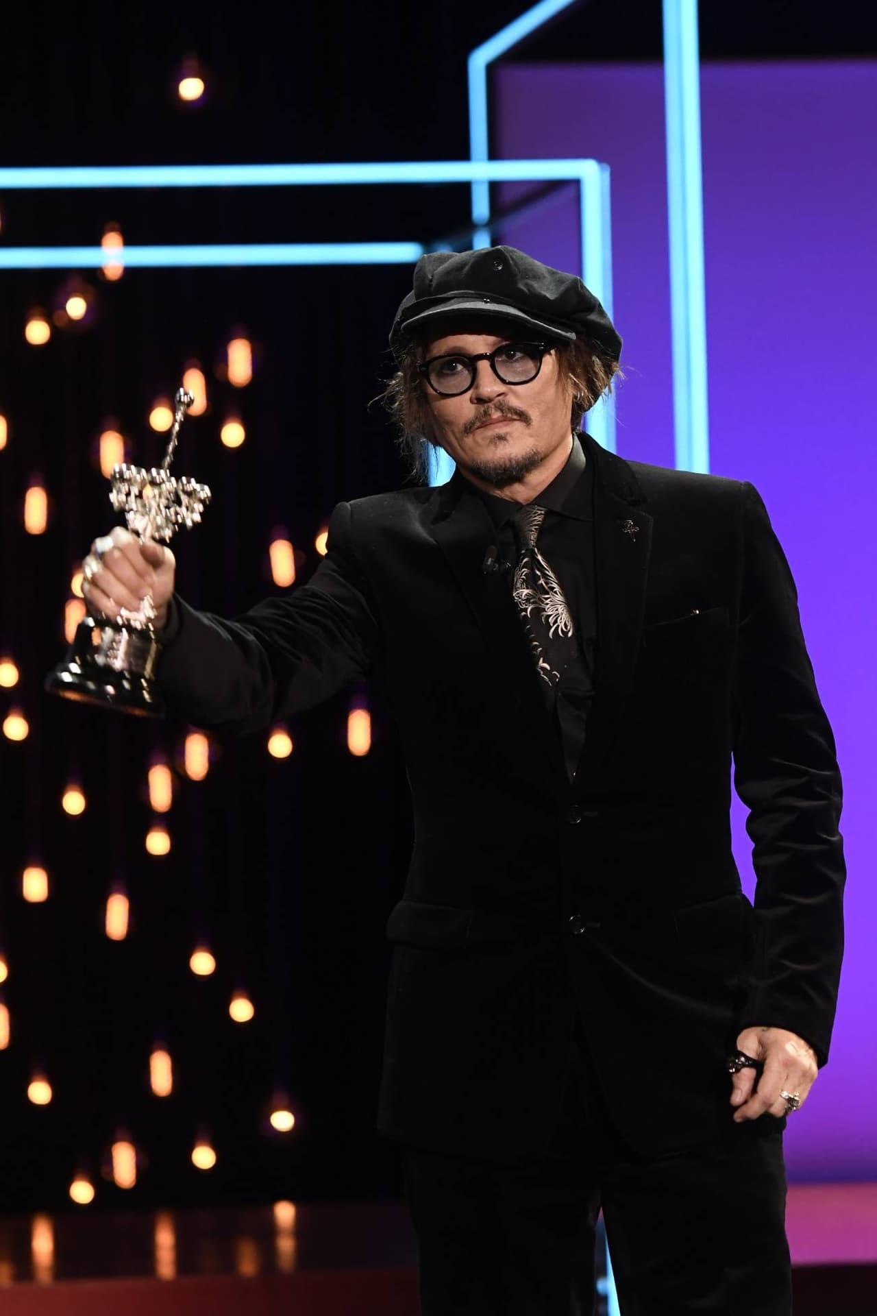 Johnny Depp en el Festival de Cine de San Sebastián 2021