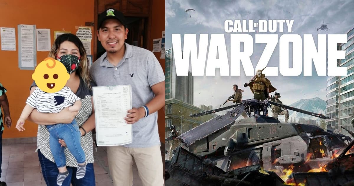 El fan de Call of Duty le puso a su hijo como el modo de este videojuego.