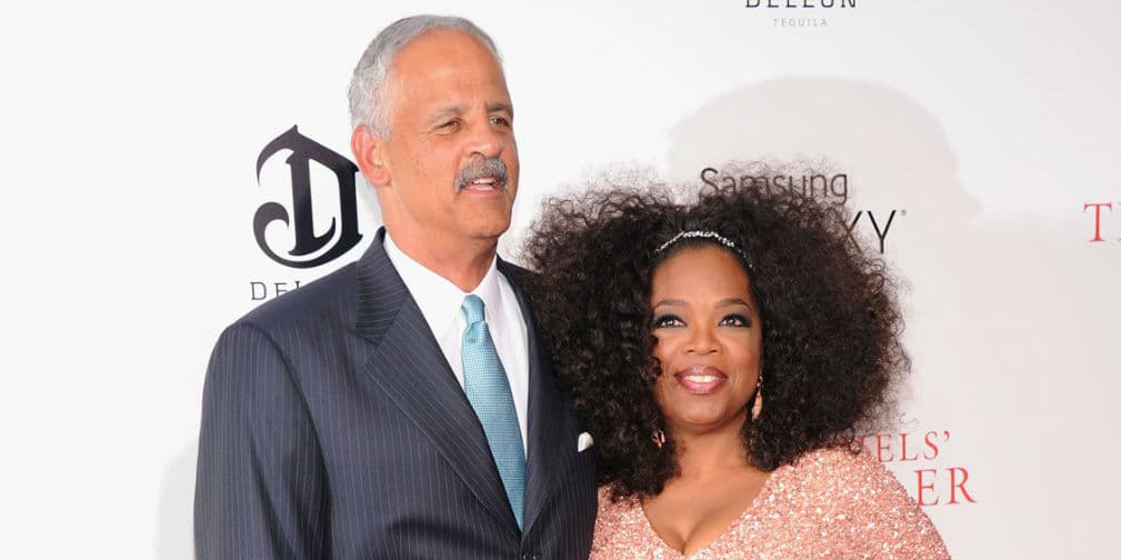 7. Oprah Winfrey: La conductora lleva 30 años de novia con Stedman Graham, sin deseos de casarse todavía.