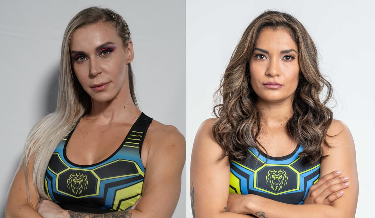 Aurélie y Paola en Guerreros 2021