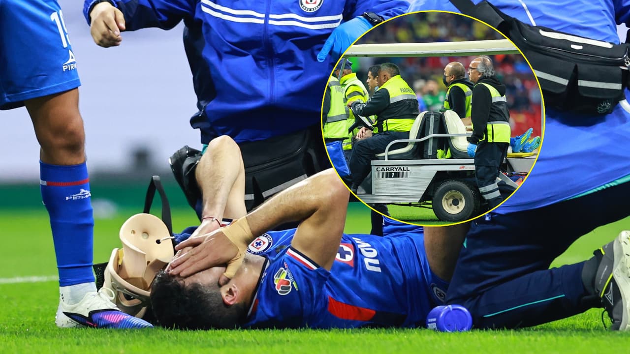 Cruz Azul se queda sin delantero por terrible lesión en el Clásico Joven