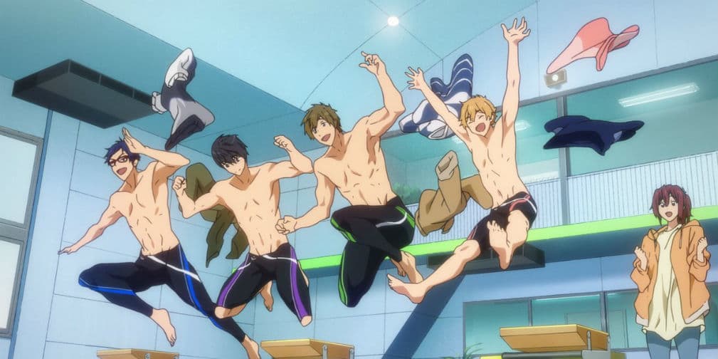 Ellos dan vida en español latino a los personajes de Free!