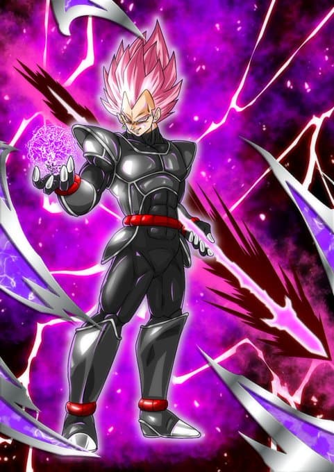 Vegeta Súper Saiyajin Rosa