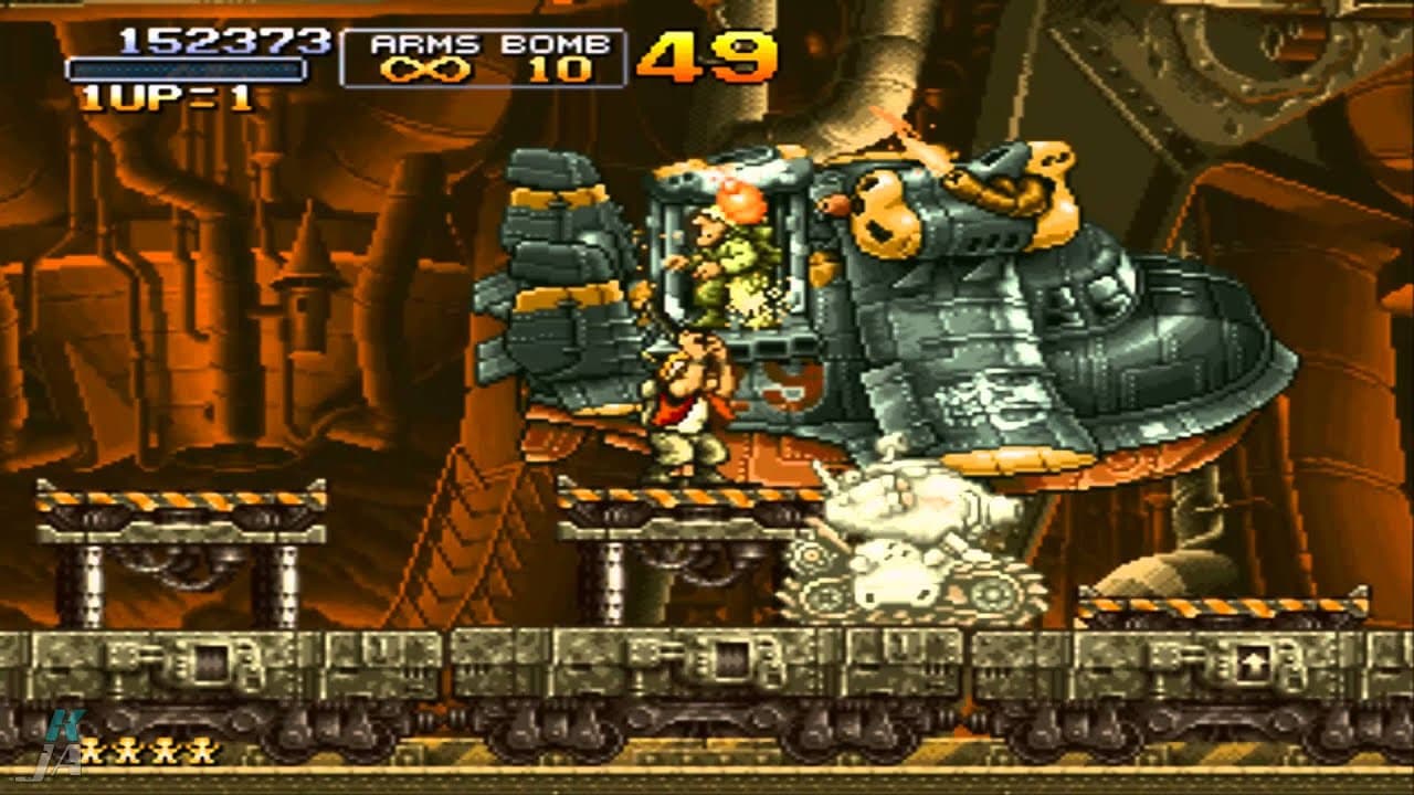Metal Slug: Marco y Tarma se enfrentaron a un ejército que recordaba a los nazis, monstruos y hasta aliens.