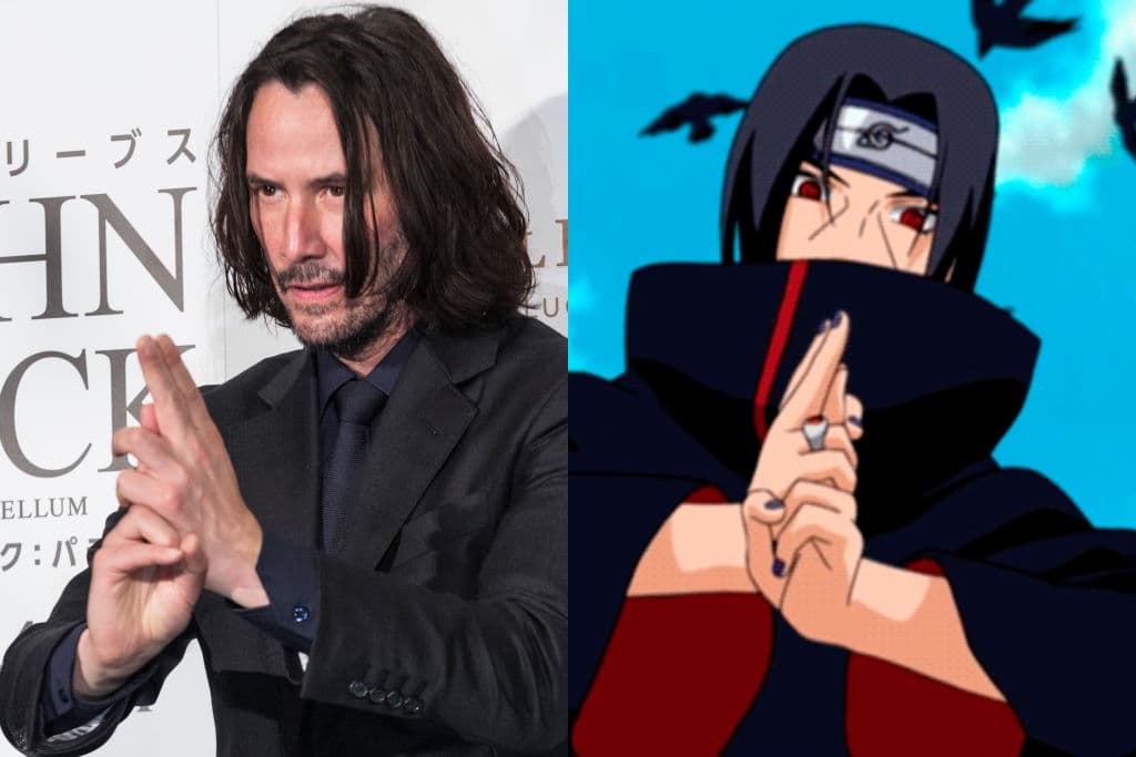 ¡Keanu Reeves eres arte! Ilustran al actor como Akatsuki y queremos live action