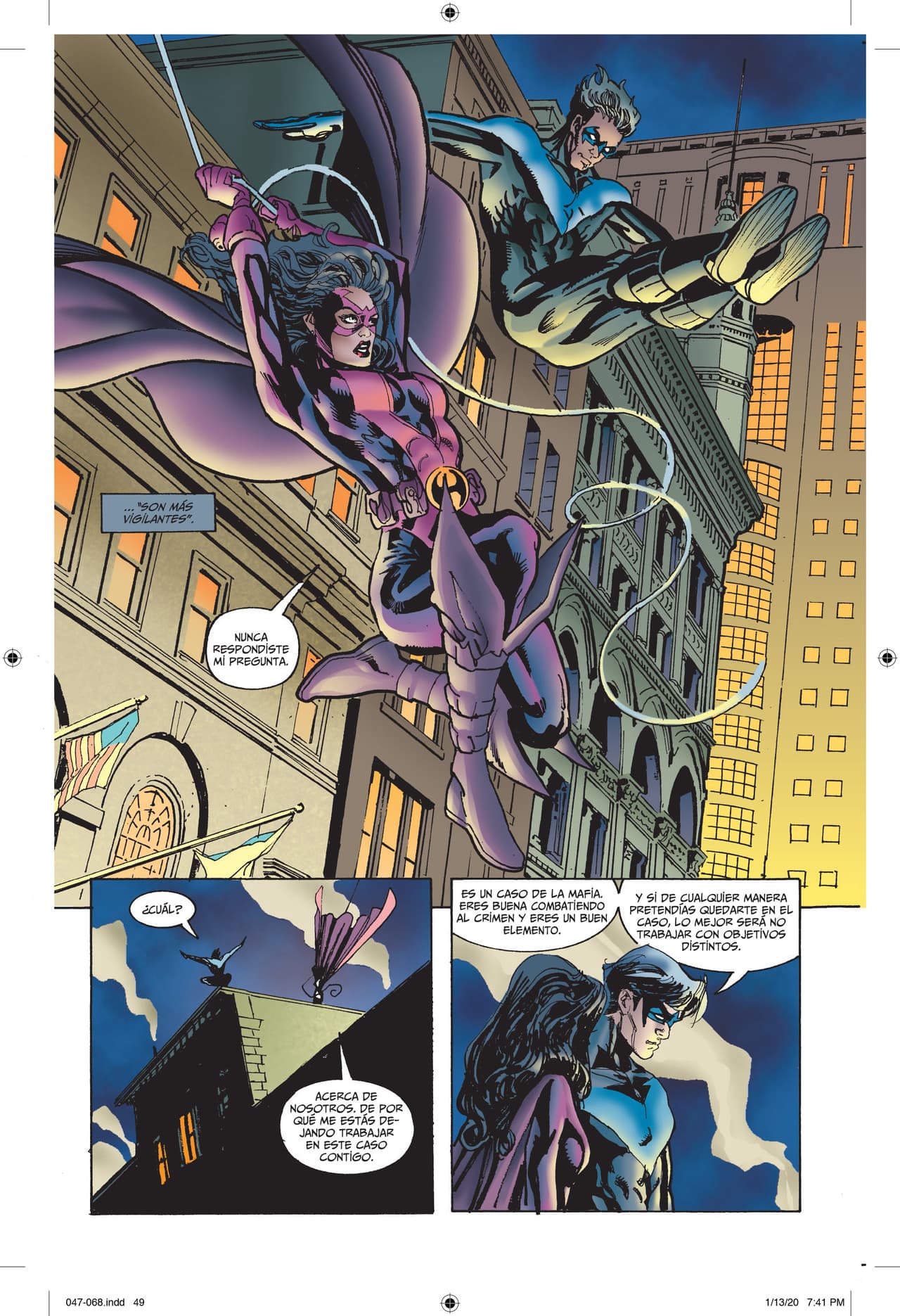 Y otros rostros conocidos, como Nightwing.
