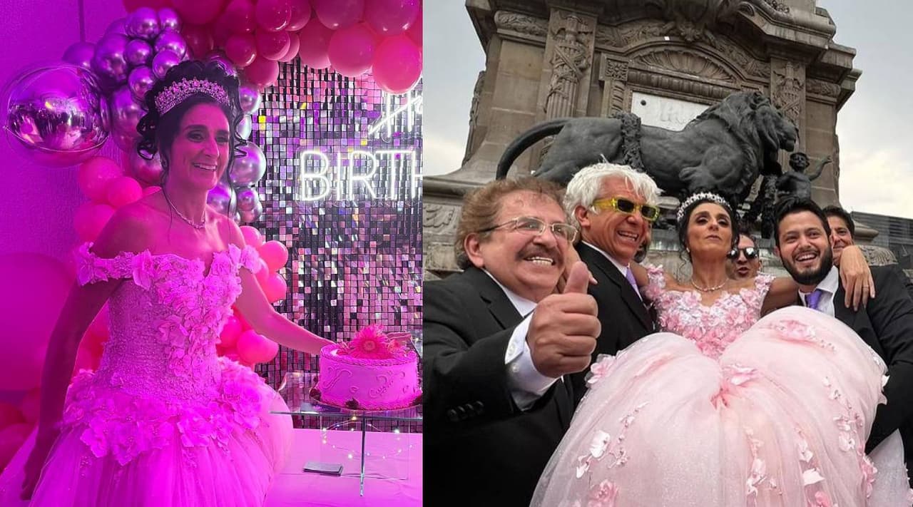 Bárbara Torres celebra sus XV Años, ¡con todo y chambelanes!