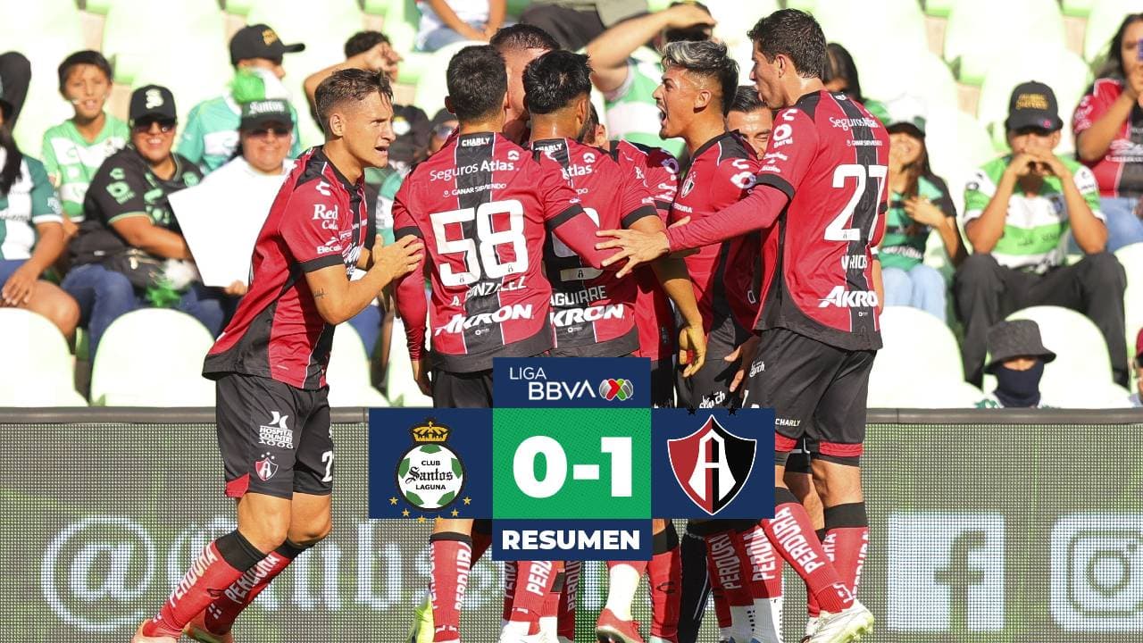 Atlas se impone a Santos y es dueño de su futuro
