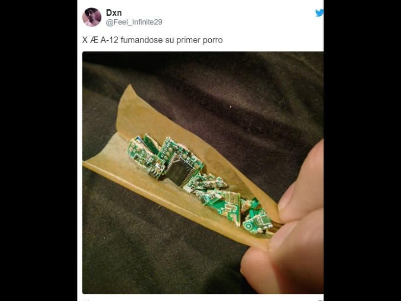 Entre las bromas, los usuarios se preguntaron si de grande fumará marihuana o chips.
