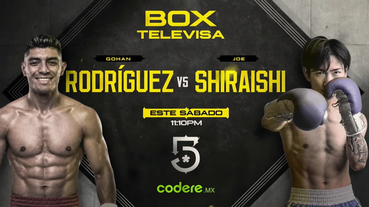 Gohan Rodríguez vs. Joe Shiraishi: Disfruta la pelea por Canal 5